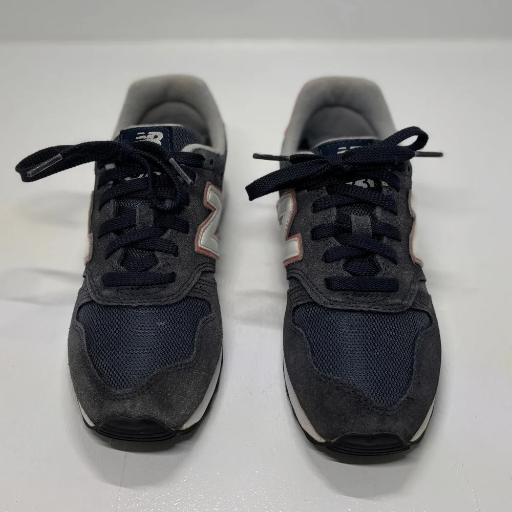 New Balance 373 Sneakers Womens 5 Black Pink Retro Running Shoes WL373NP